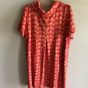 Tyler Boe Multi color Floral Shift Dress